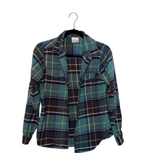 Columbia Plaid Button Down Flannel Shirt Long Sleeve Outdoor